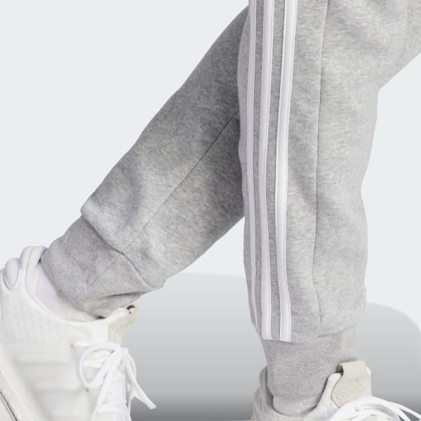 Essentials Fleece 3-Stripes Tapered Cuff Pants Product Image