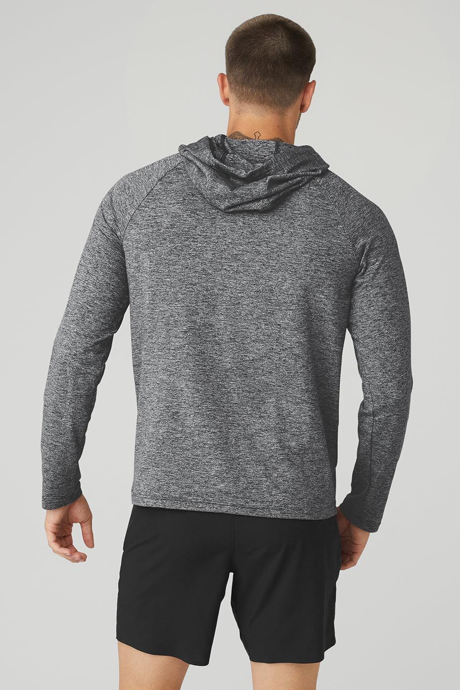 The Conquer Hoodie - Graphite Marl Male Product Image