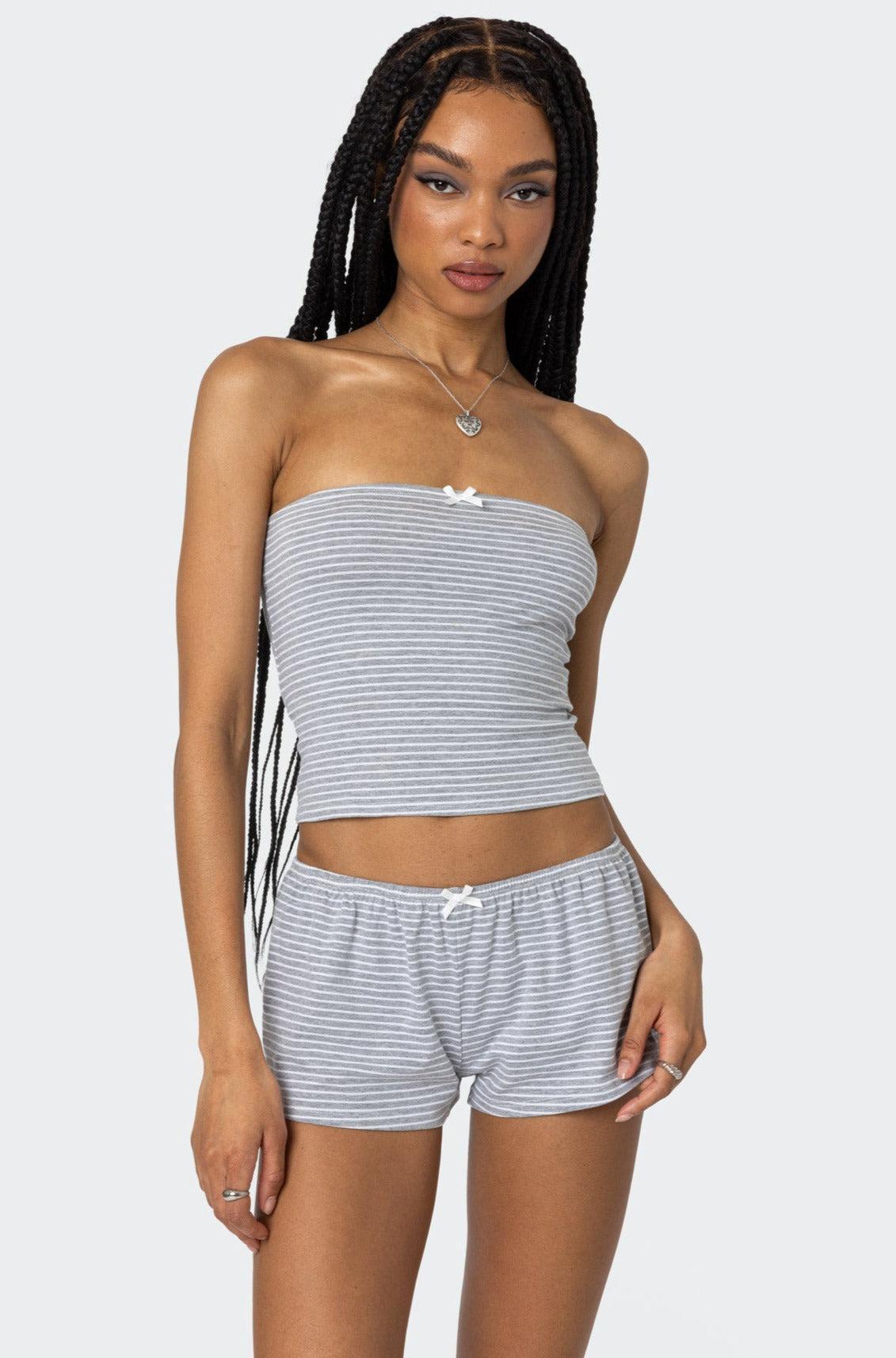 Astor Striped Tube Top Product Image