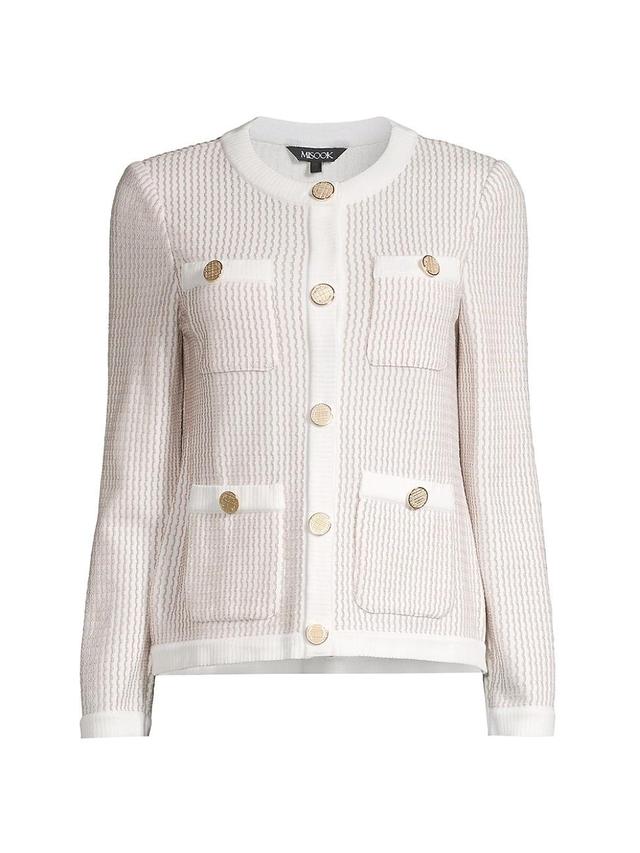 Misook Rib Cardigan Product Image