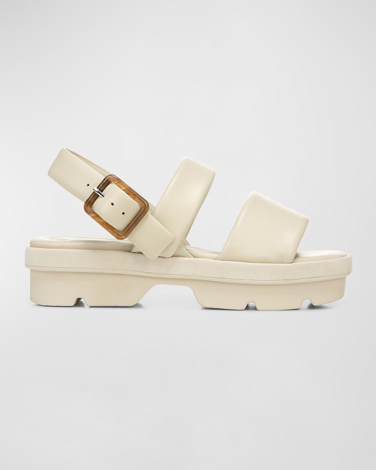 Vince Women's Bowie Square Toe Platform Sandals - 6.5 - 6.5 - Female Product Image