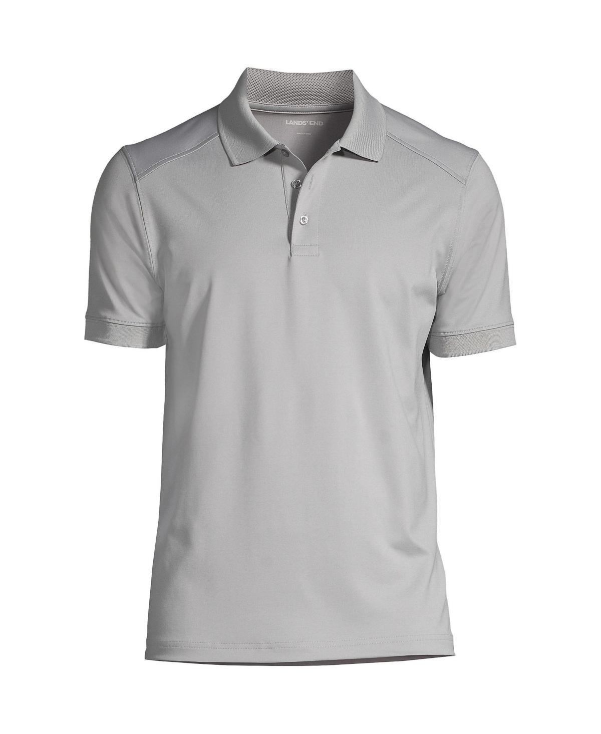 Mens Lands End Short Sleeve Rapid-Dry Active Polo Shirt Product Image