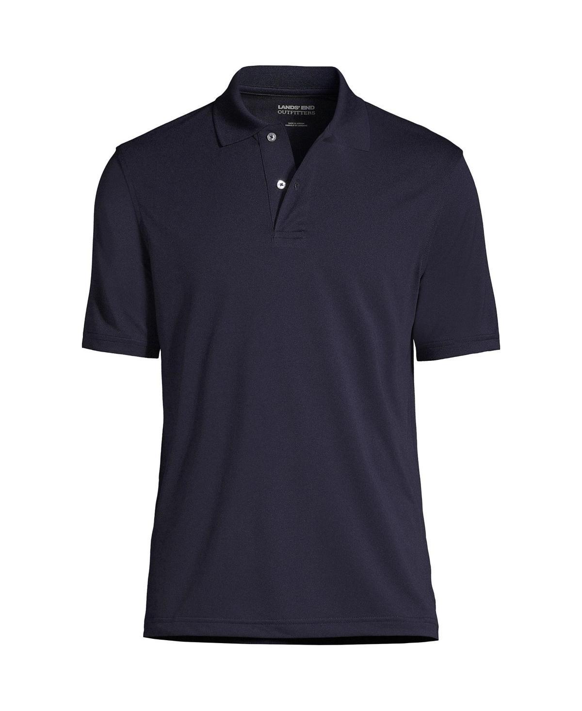 Mens Lands End Short Sleeve Quick-Dry Stain-Release Polo Shirt Product Image