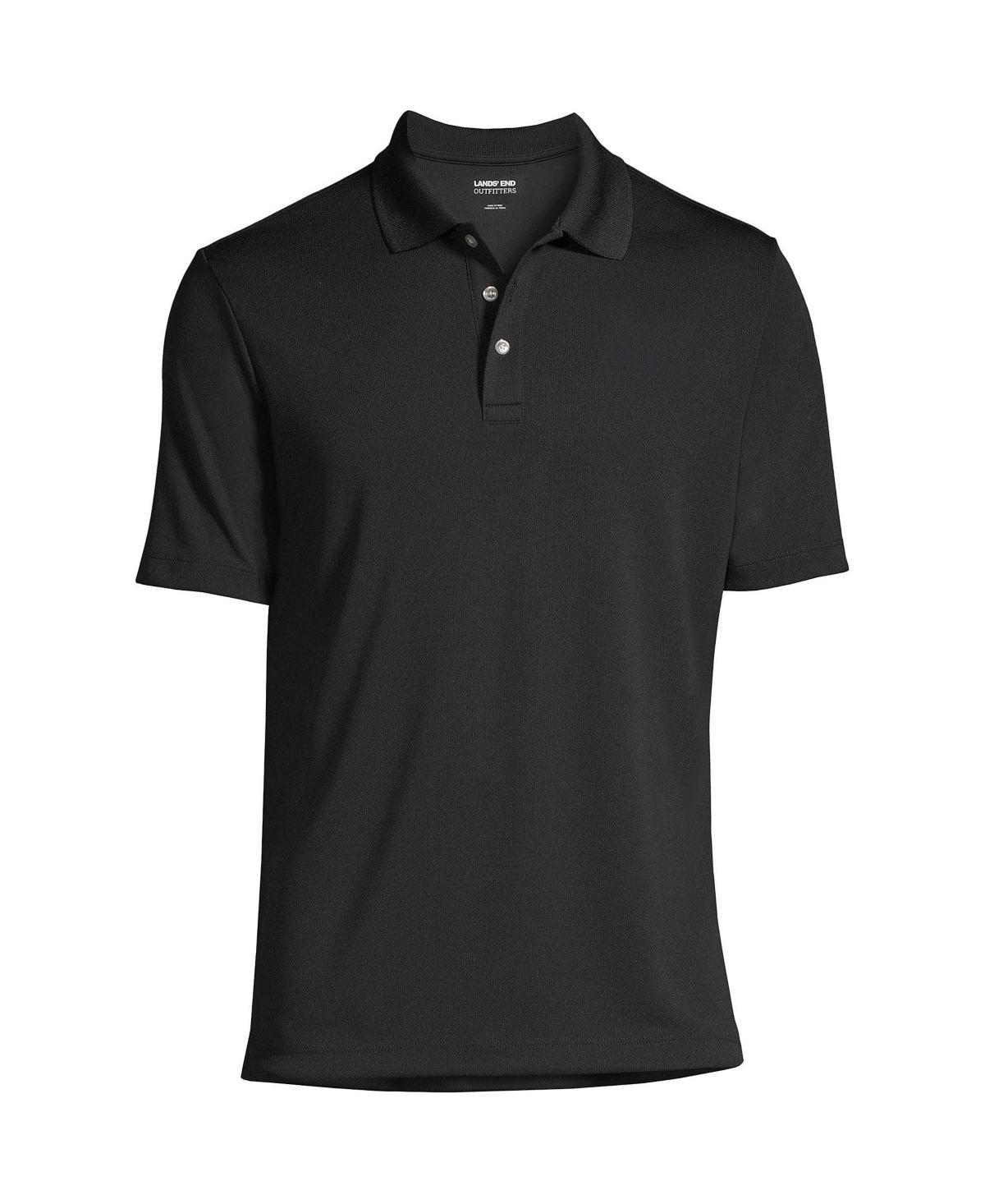 Lands End Mens Short Sleeve Solid Active Polo Shirt Product Image