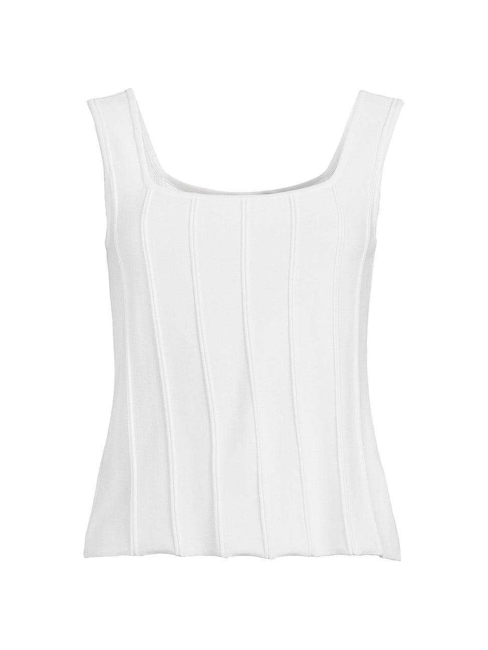 Womens Soft Knit Ribbed Tank Top product image