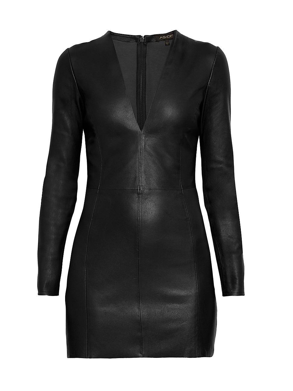 Womens Demeter Stretch Leather Dress Product Image