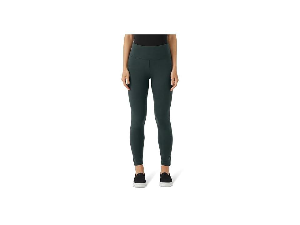 Eileen Fisher High-Waisted Ankle Leggings (Ivy) Women's Casual Pants Product Image