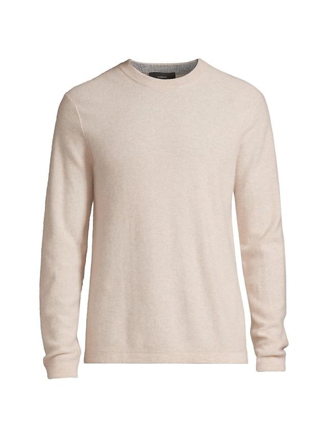 Mens Boiled Cashmere Crewneck Top Product Image