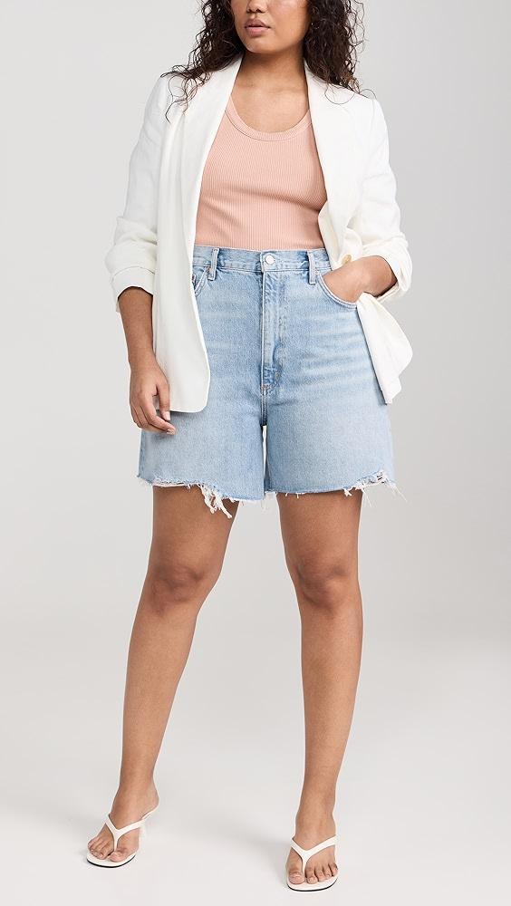 AGOLDE Stella High Rise Baggy Shorts | Shopbop Product Image