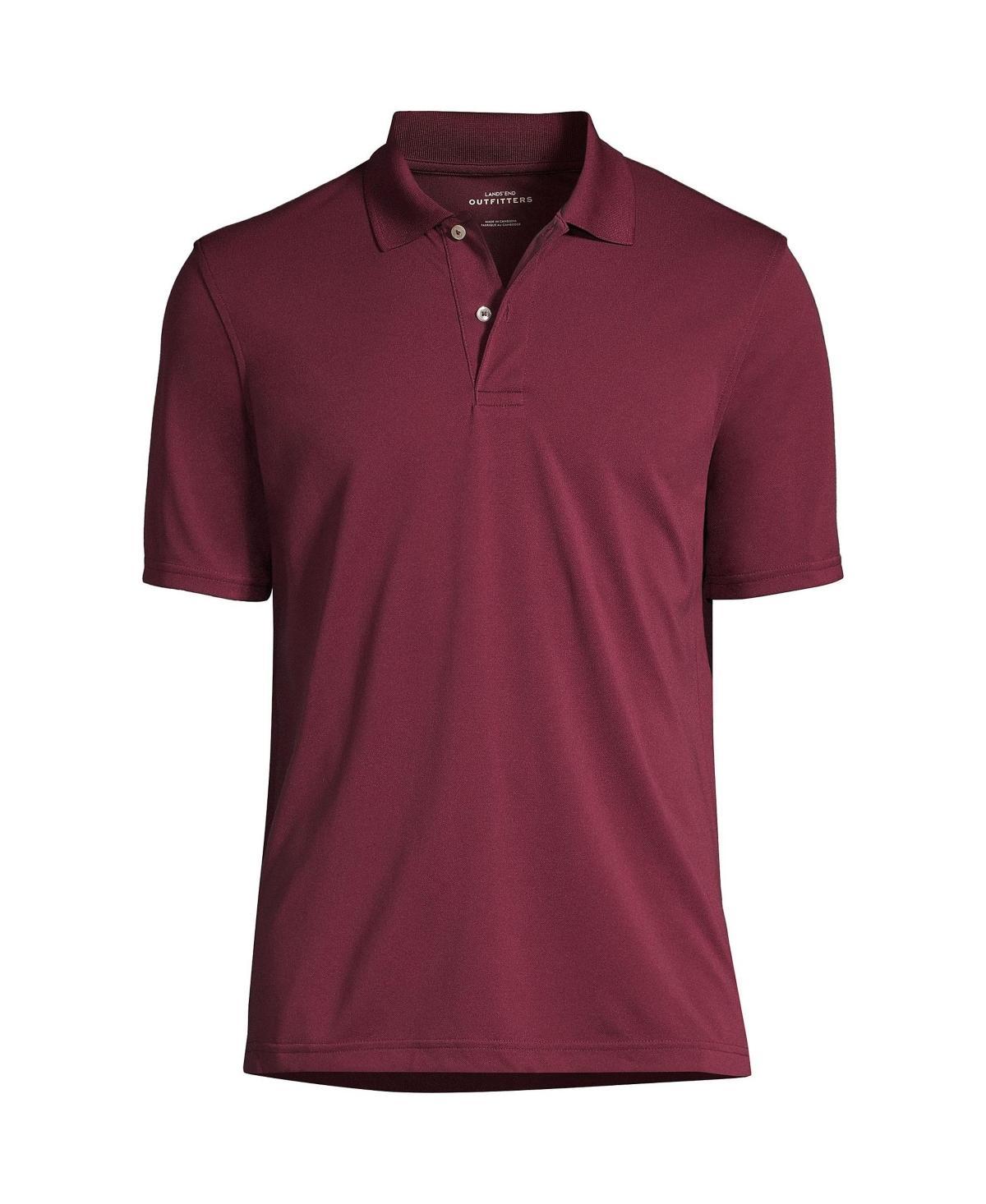 Mens Lands End Short Sleeve Quick-Dry Stain-Release Polo Shirt Product Image