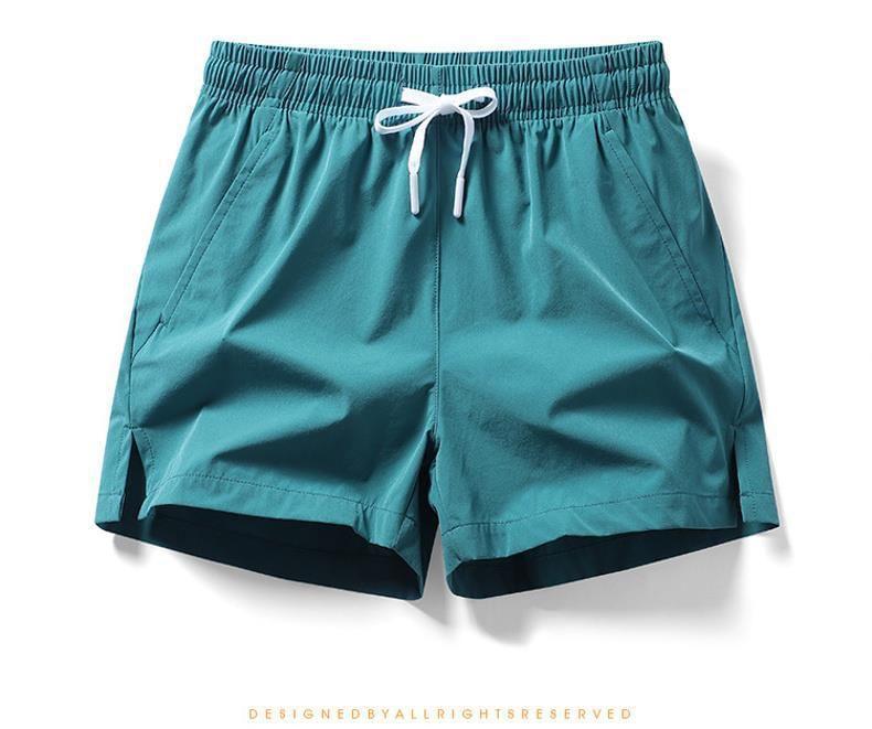 Drawstring Waist Plain Sweatshorts Product Image