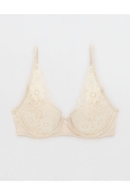 Show Off Plunge Push Up Real Lace Bra Women's Product Image