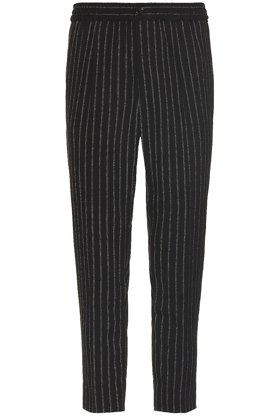 ami Elasticated Waist Pant in Black Product Image