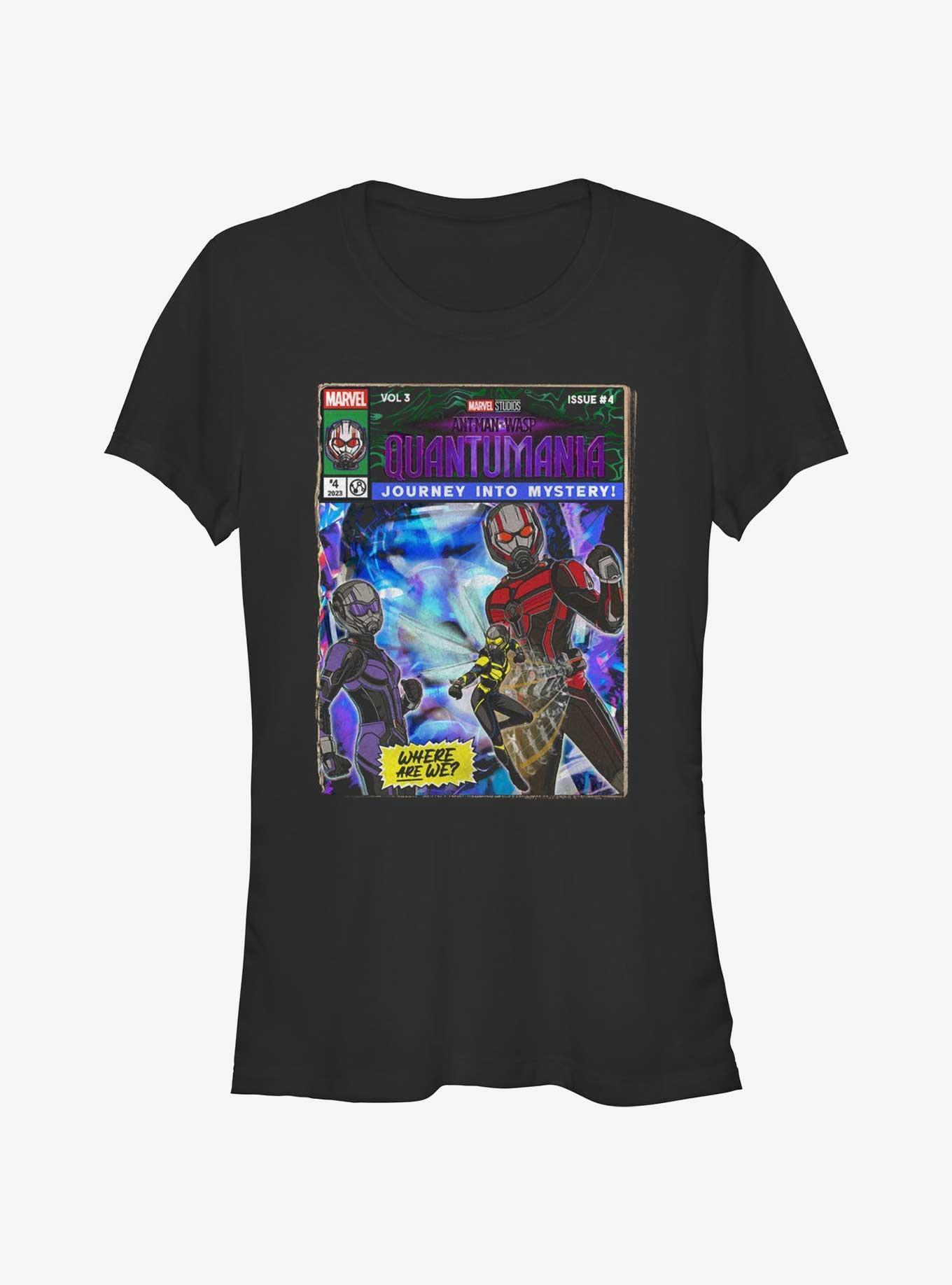 Marvel Ant-Man and the Wasp: Quantumania Journey Into Mystery Comic Cover Girls T-Shirt Product Image