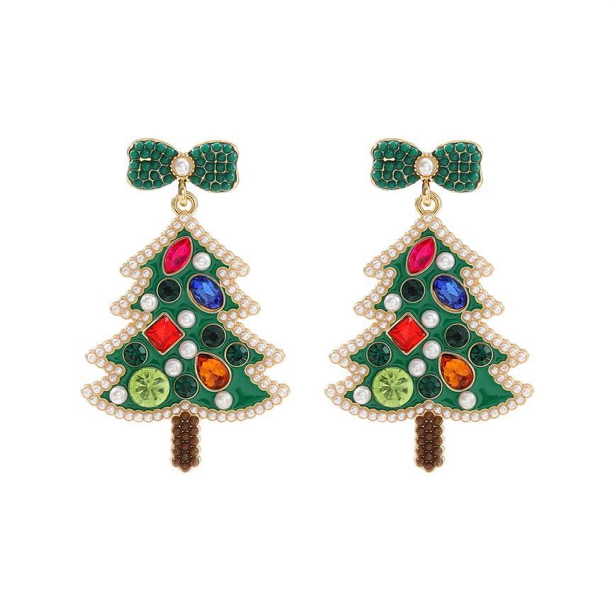 Christmas Tree Dangle Earring Product Image