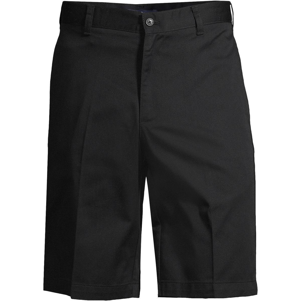 Mens Lands End Plain Front Wrinkle-Resistant Chino Shorts Product Image