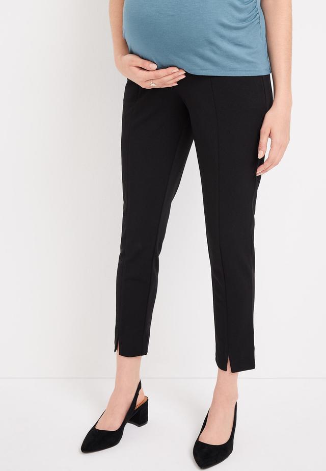 Maurices Women's Ever Go Over The Bump Slim Straight Maternity Pants - X Small Product Image