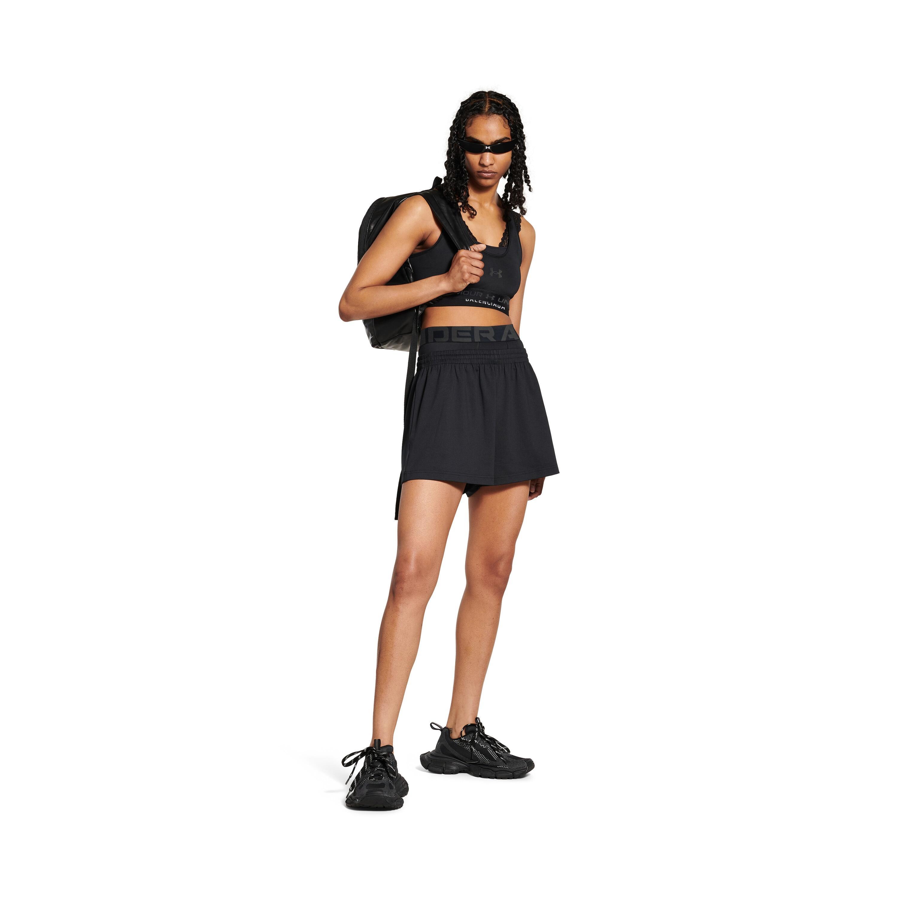 Women's Under Armour® Running Shorts in Black Product Image