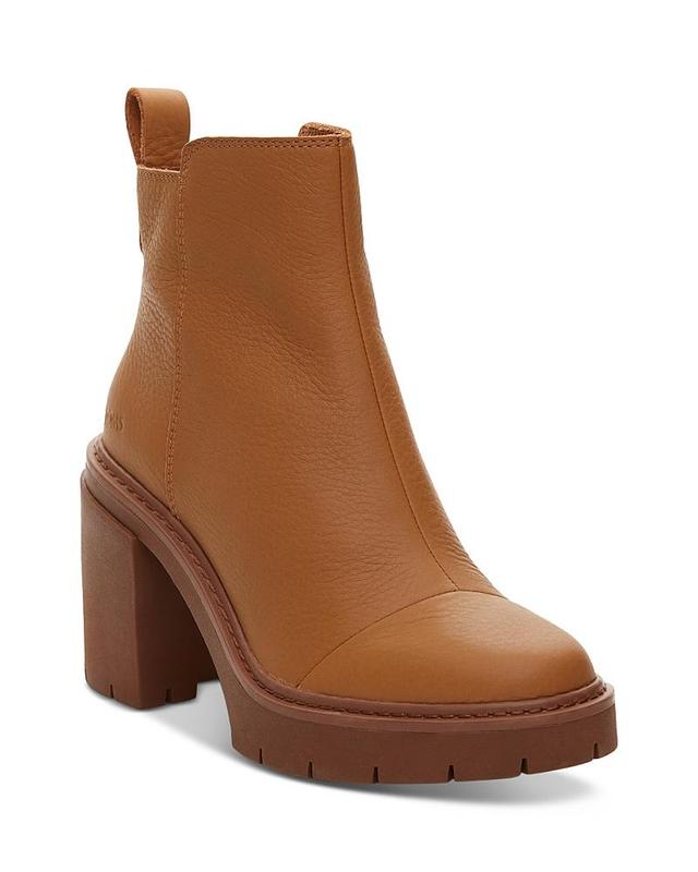 TOMS Rya Leather Bootie Product Image