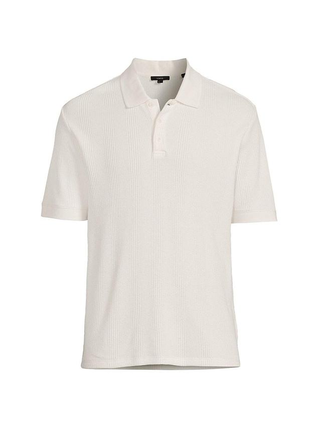 Mens Cotton Polo Shirt Product Image