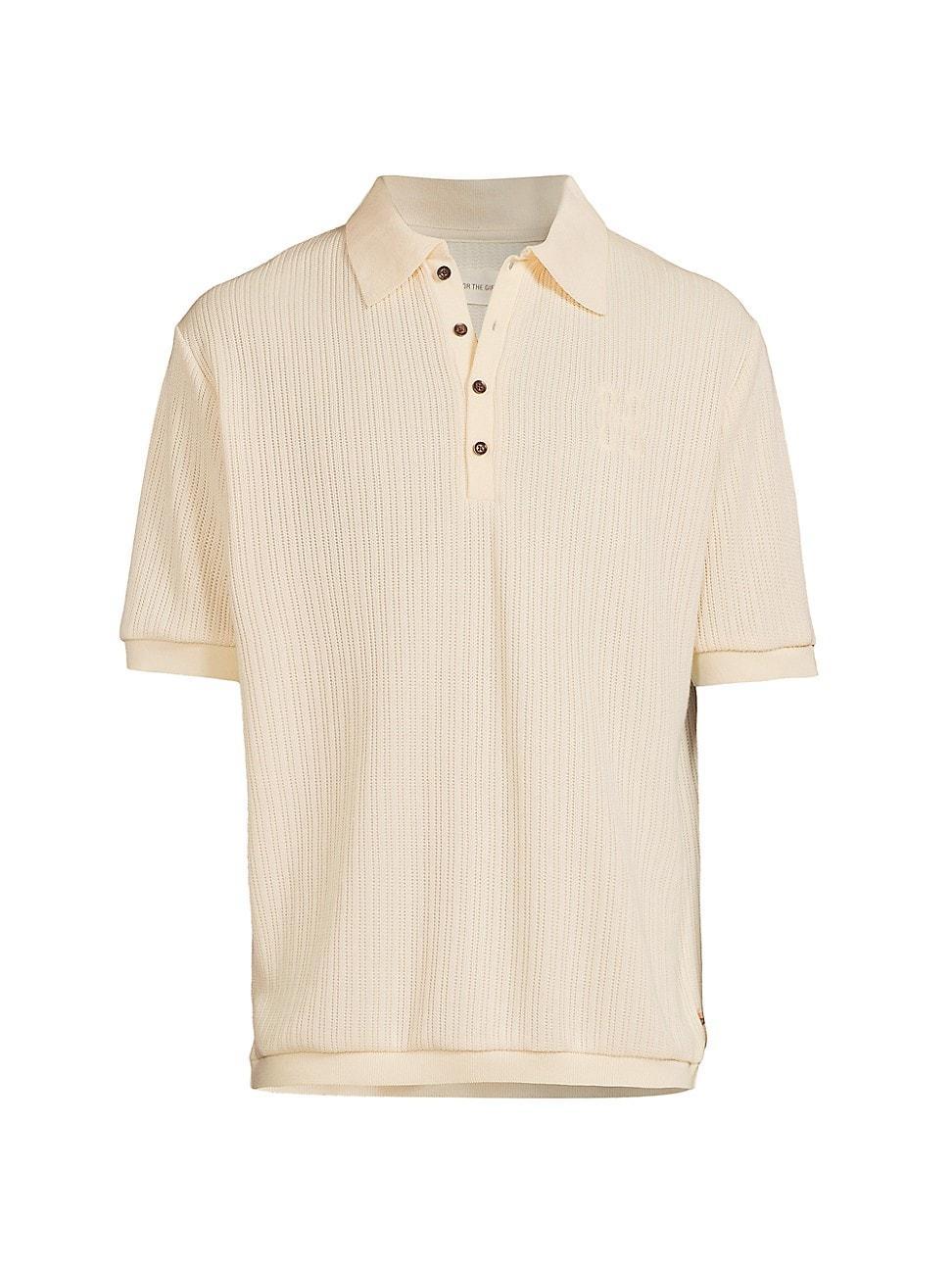 Mens Pride And Tradition Knit Polo Shirt Product Image