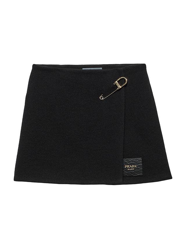 Womens Twill Miniskirt Product Image