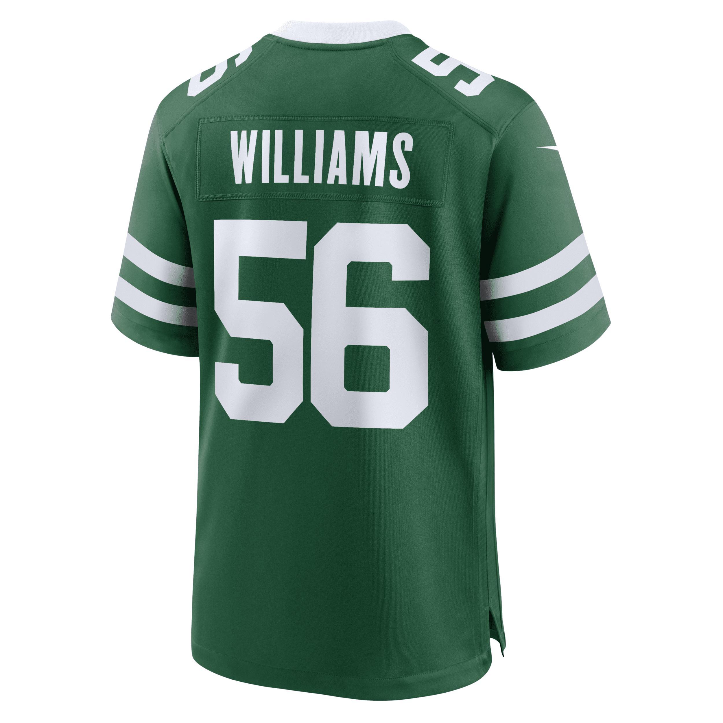 Nike Men's NFL New York Jets (Quincy Williams) Game Football Jersey Product Image