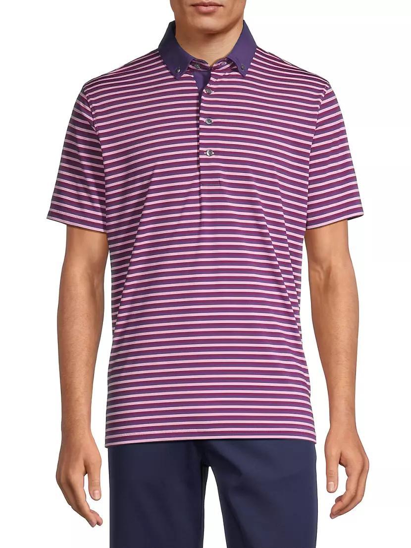 Okena Striped Polo Shirt Product Image