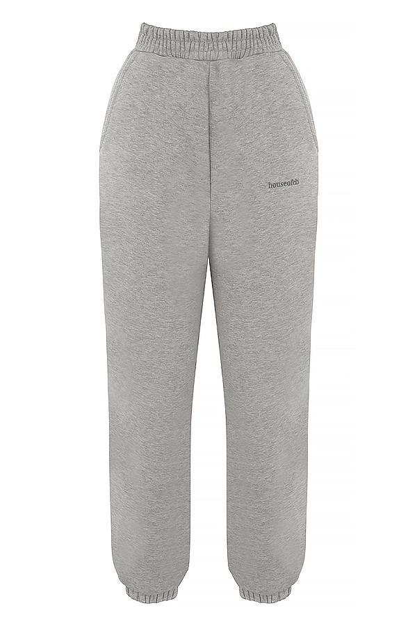 Sky Grey Fleece Back Jogging Trousers Product Image