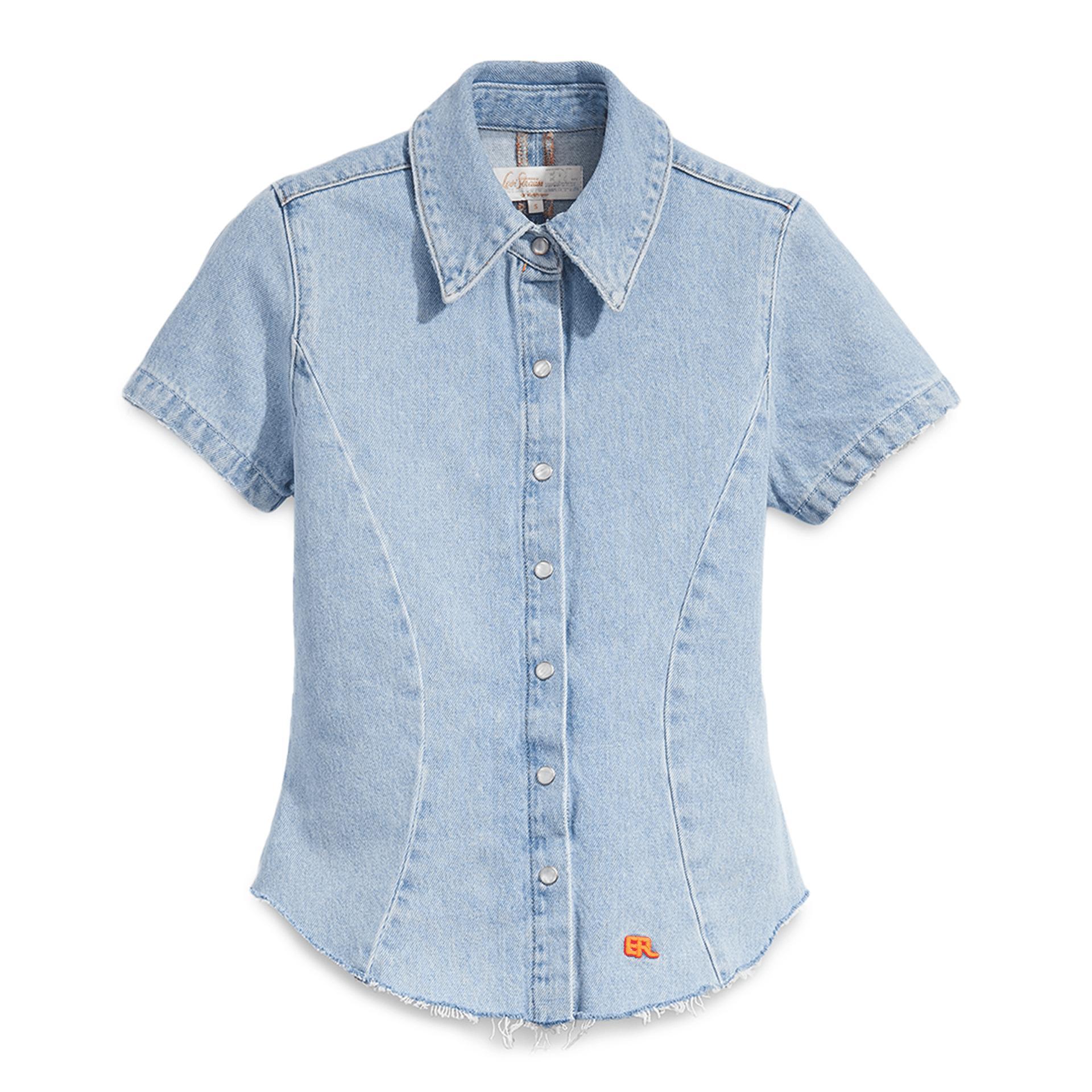 X LEVIS WOMEN'S DENIM TOP Product Image