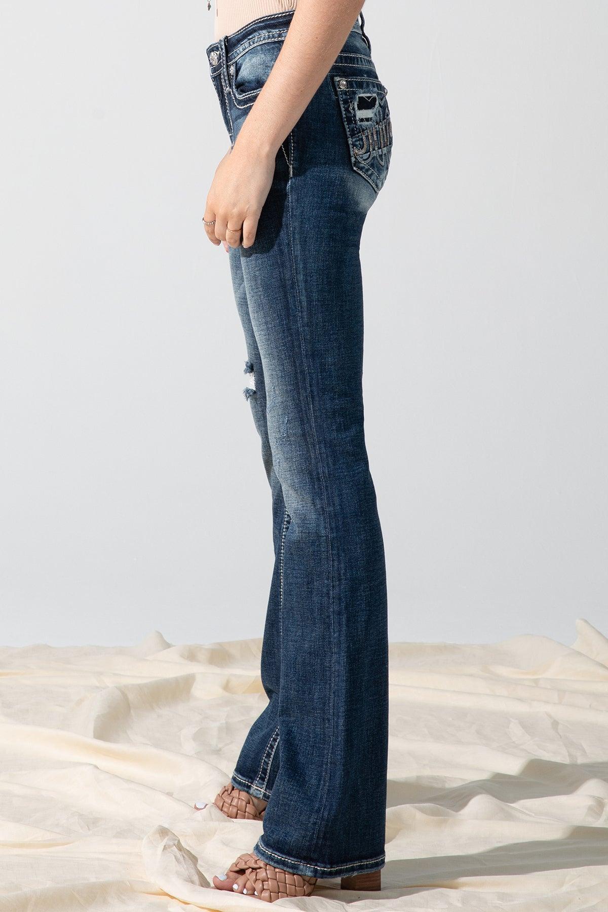 M Logo Bootcut Jeans Product Image