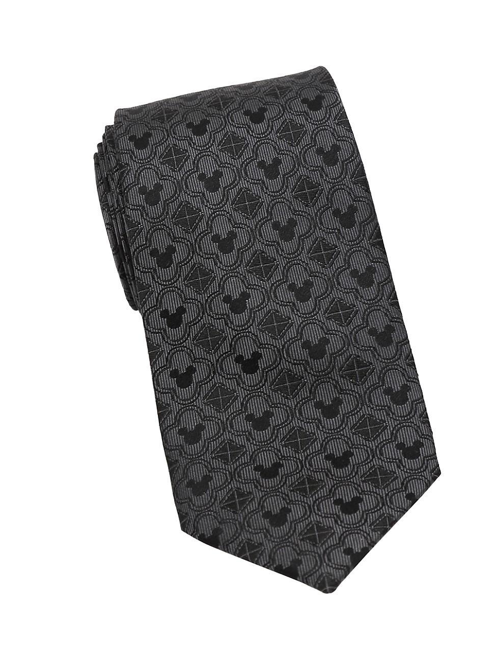 Cufflinks, Inc. Mickey Mouse Geometric Silk Tie Product Image