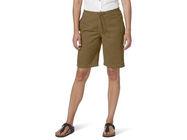 Royal Robbins Hempline Tie Bermuda (Asphalt) Women's Shorts Product Image