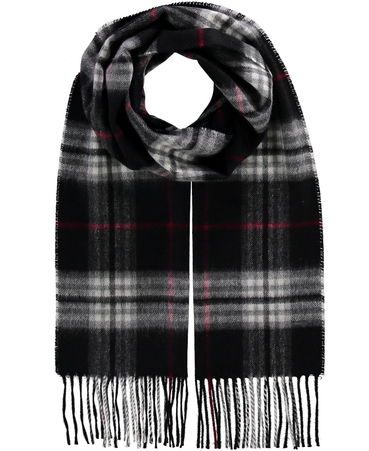 V. Fraas Mens Classic Plaid Cashmere Scarf Product Image