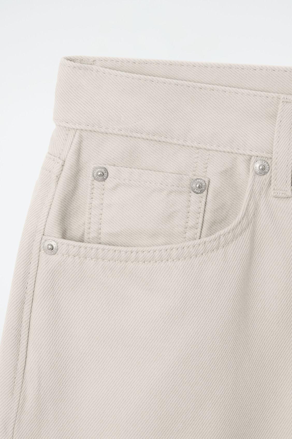 LONGLINE DENIM SHORTS Product Image