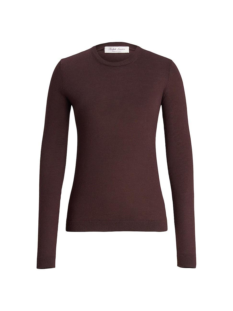 Womens Cashmere Jersey Sweater product image