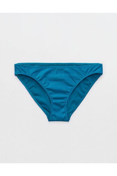 Aerie Metallic Full Coverage Bikini Bottom Women's Product Image