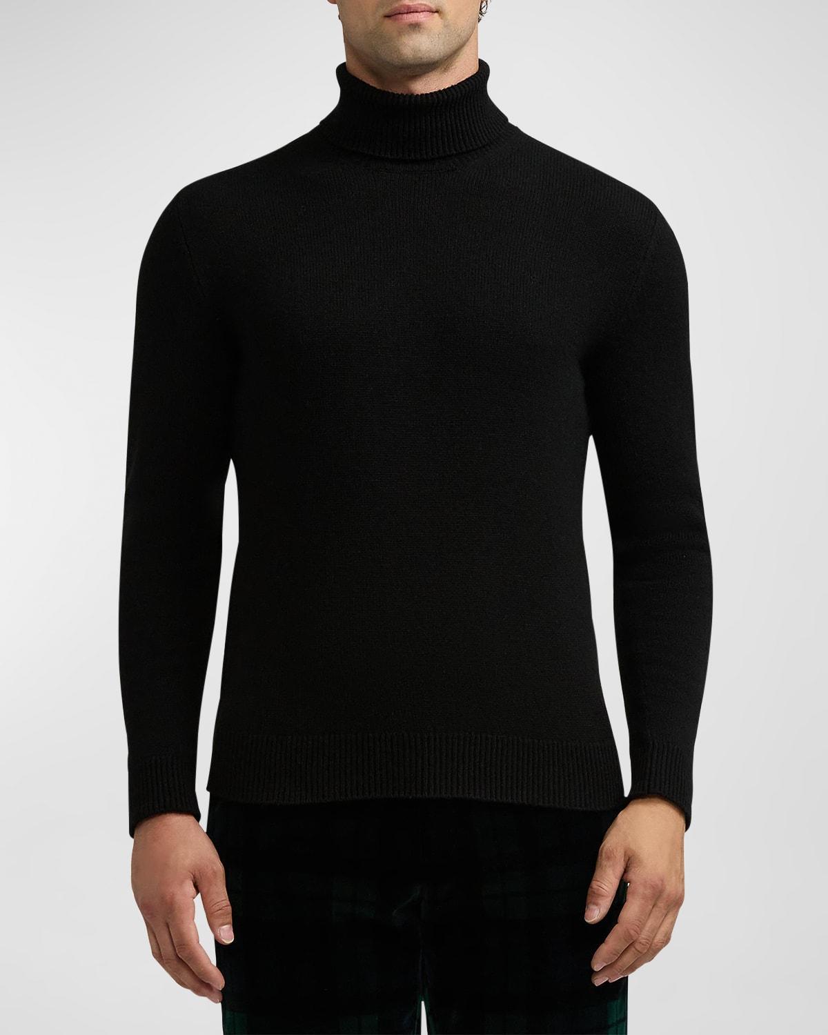 Mens Cashmere Turtleneck Sweater Product Image