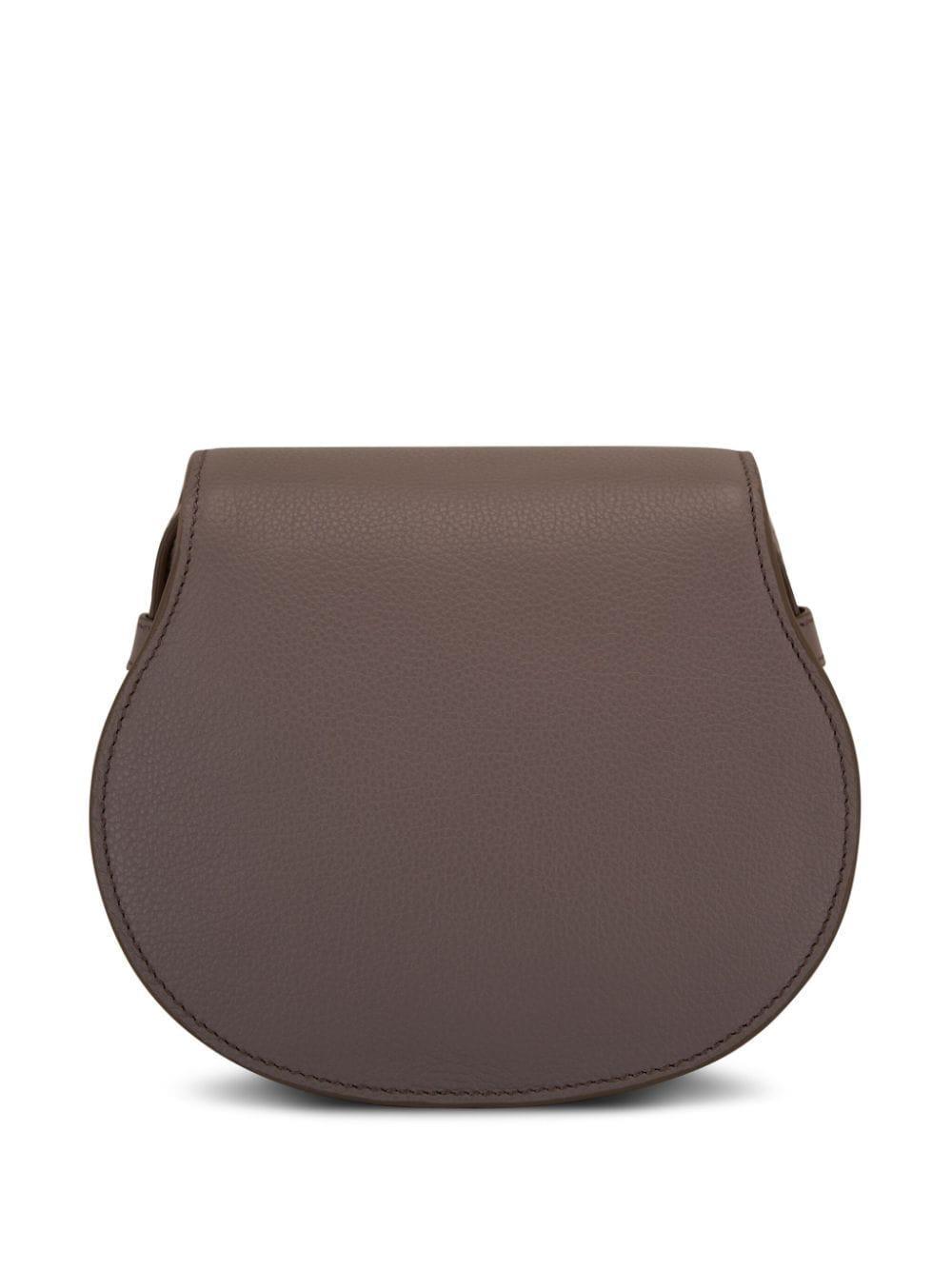 Marcie Leather Crossbody Bag In Brown Product Image