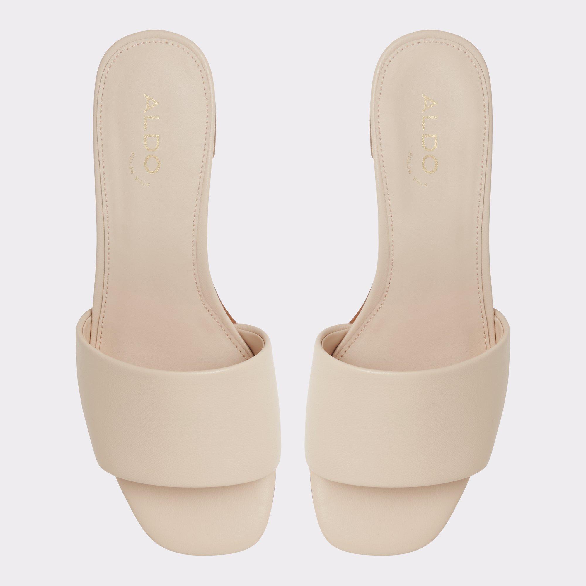 Claudina Other Beige Women's Heeled mules | ALDO US Product Image