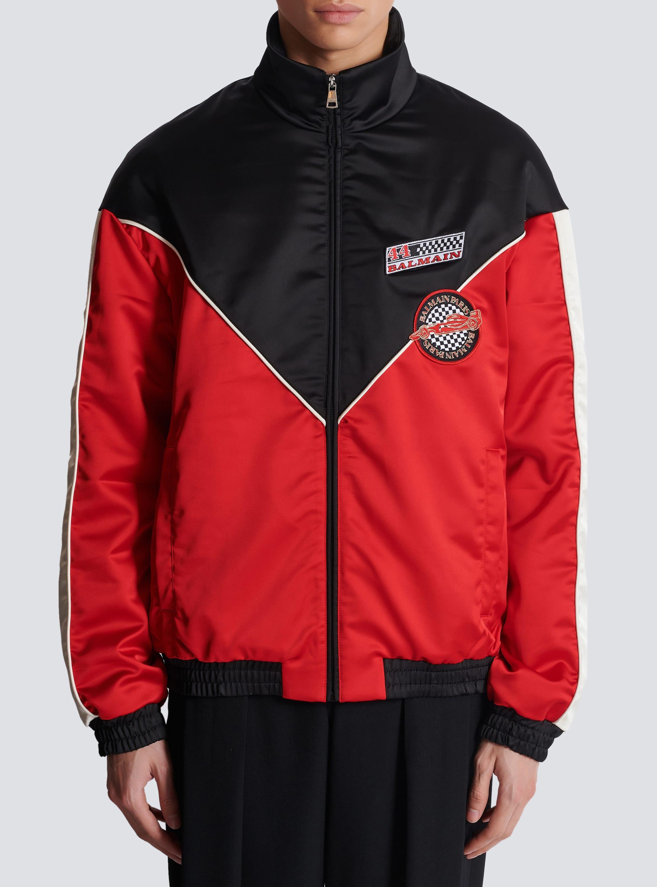 Satin Balmain Racing jacket in three colours Product Image