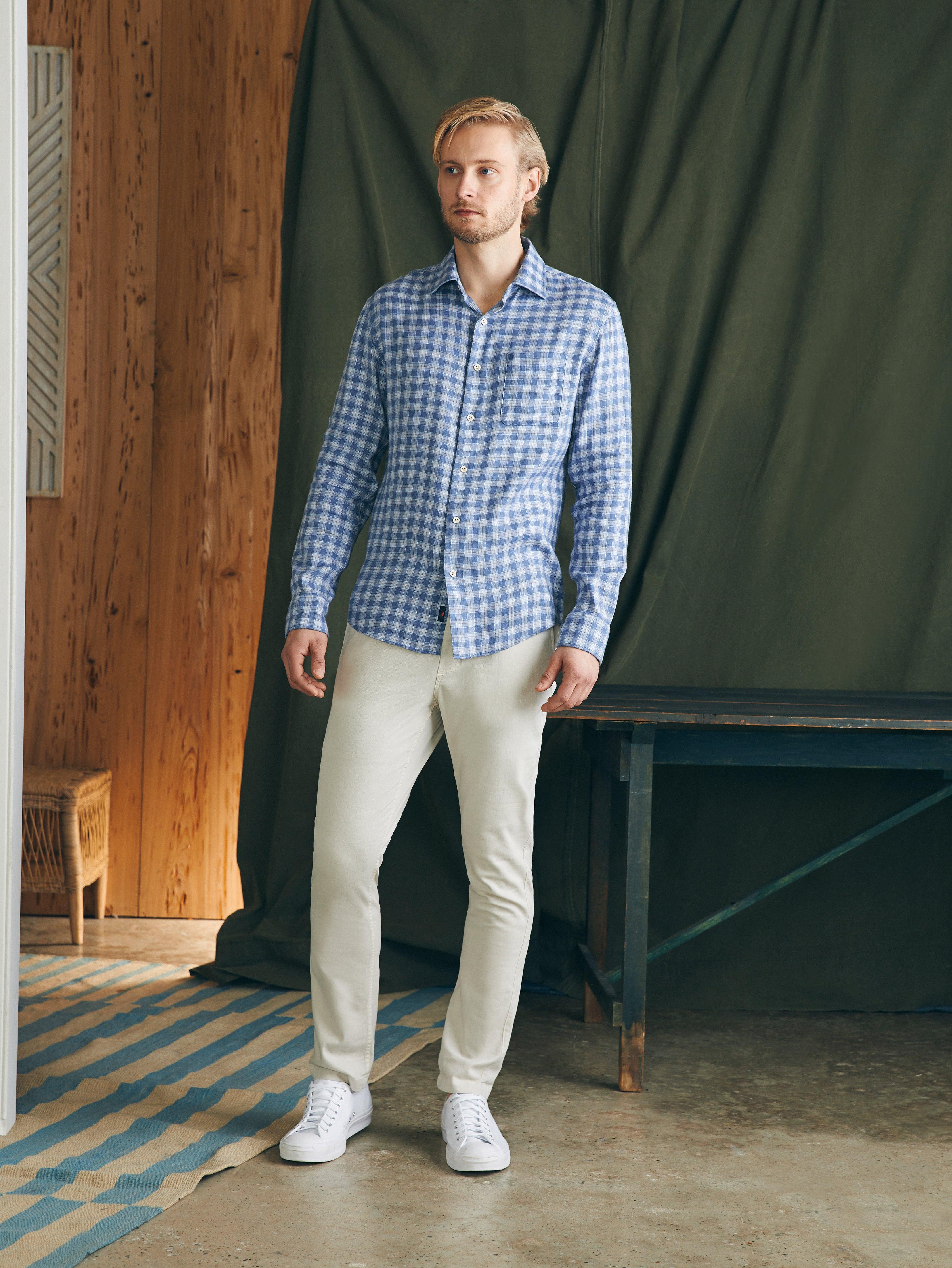 Weekend Blend Shirt - Rockville Blue Plaid Product Image