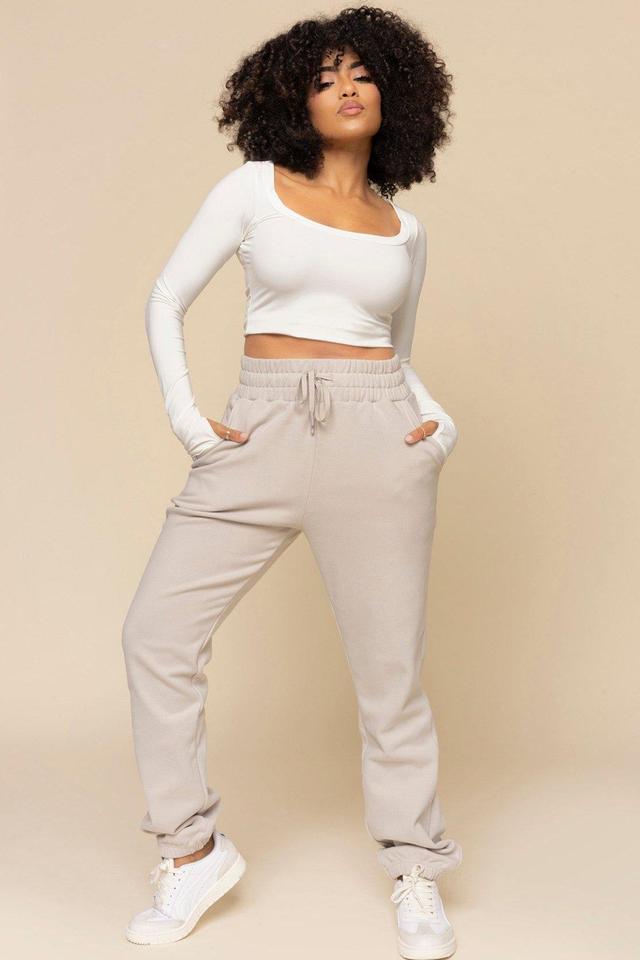 Ooey Gooey Sweatpant - Silver Birch Product Image