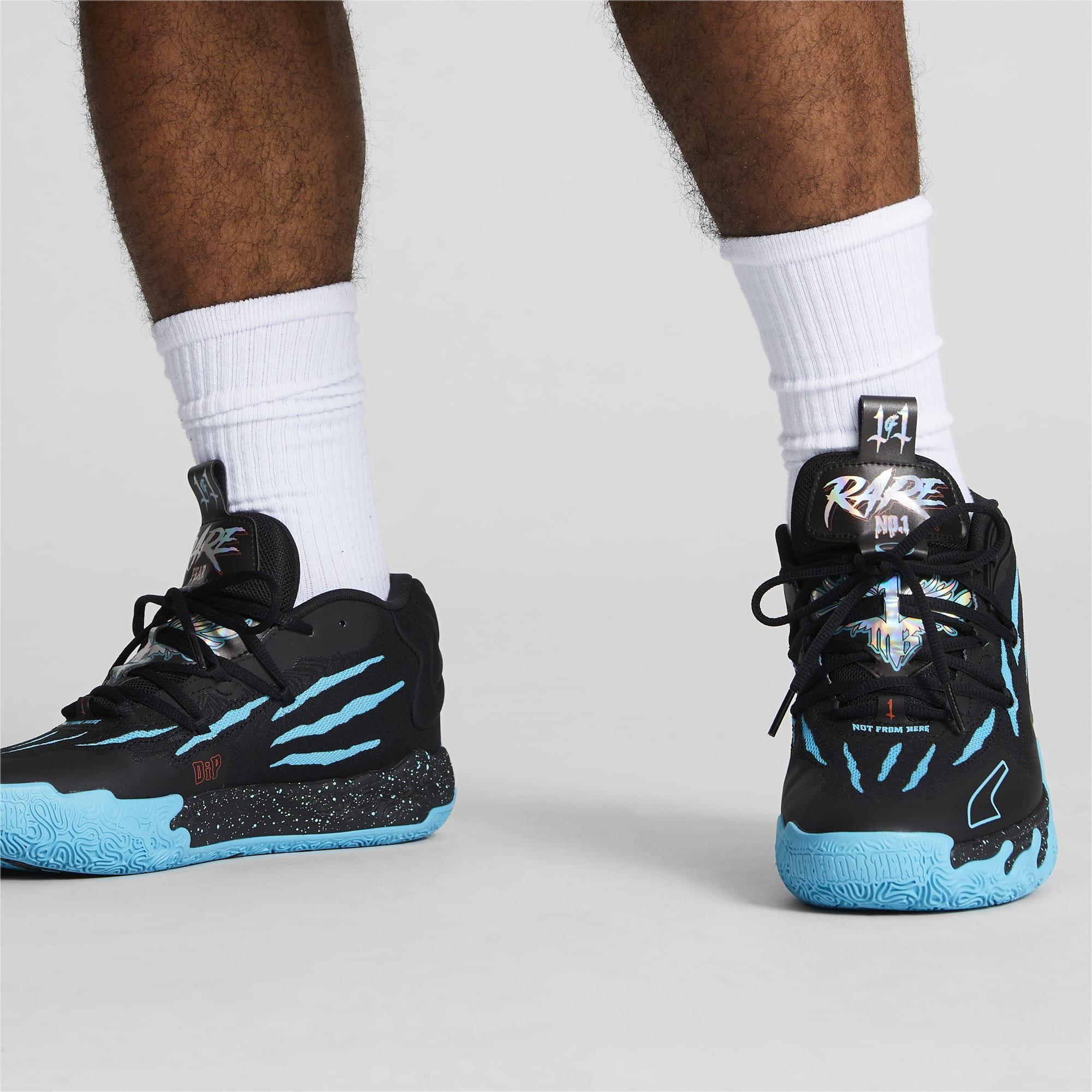 PUMA x LAMELO BALL MB.03 Blue Hive Men's Basketball Shoes Product Image