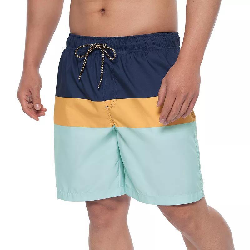 Mens Rokka&Rolla 8-in. Mesh Lined UPF 50+ Swim Trunks Product Image