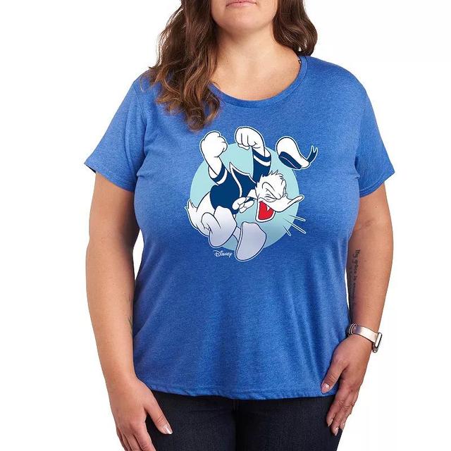 Disneys Donald Duck Plus Pose Graphic Tee, Womens Product Image