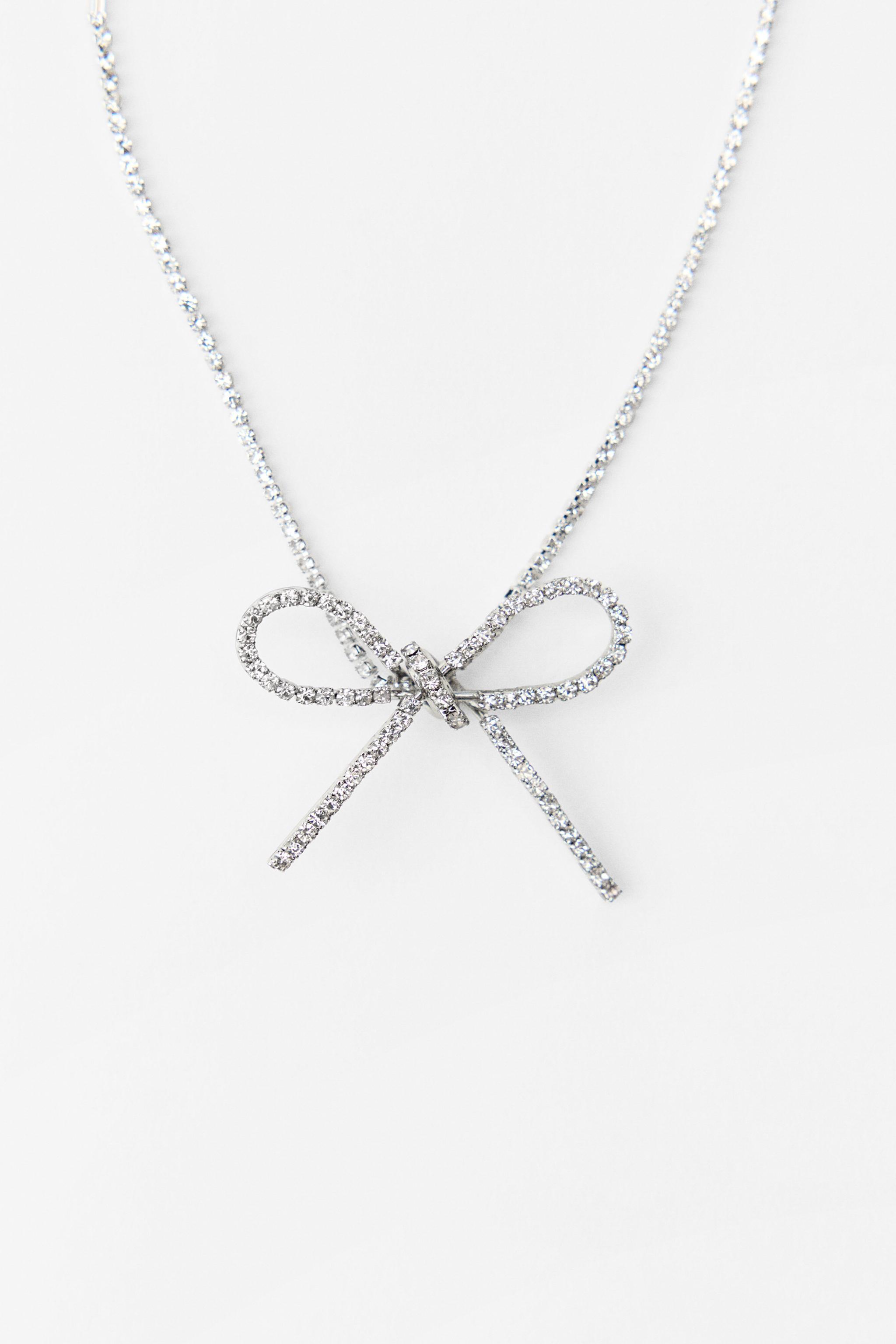 JEWEL BOW NECKLACE Product Image