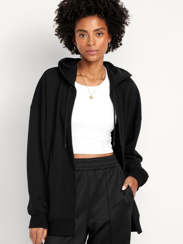 Oversized Full-Zip Hoodie for Women Product Image