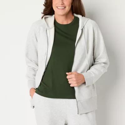 Xersion Womens Super Soft Fleece Long Sleeve Hoodie Product Image