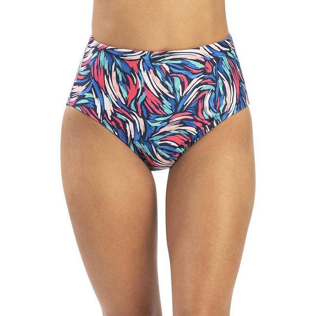 Womens Dolfin Printed High-Waisted Swim Bottoms Product Image